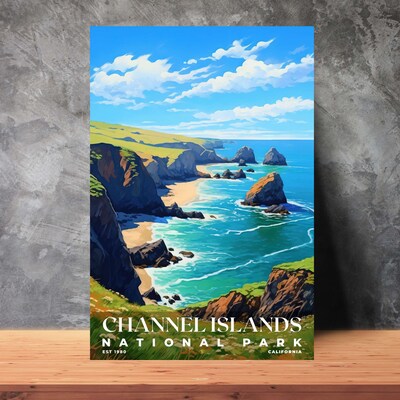 Channel Islands National Park Poster, Travel Art, Office Poster, Home Decor | S6 - image3